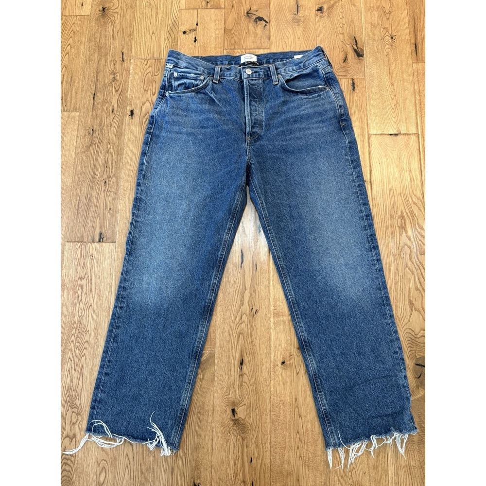 Citizens Of Humanity Blue Boot Cut Jeans